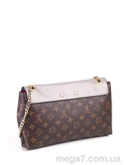 Клатч, Enigma оптом enigma/ luxe / Serbah 40210 brown-grey