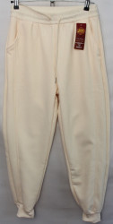Спортивные штаны женские БАТАЛ на меху оптом 86473901 2039-60