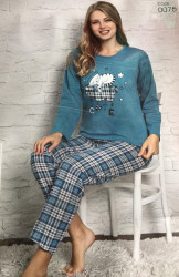 Ночные пижамы женские KSM оптом 24690358 0075 -4
