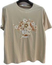 Футболки женские БАТАЛ оптом 20368715 26-10-249