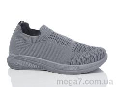 Кроссовки, Ok Shoes оптом 567 grey