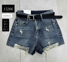 Шорты джинсовые женские оптом 75143862 13206-247