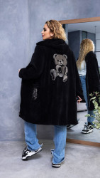 Кардигани жіночі БАТАЛ (чорний) оптом