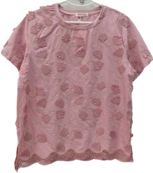 Футболки женские БАТАЛ оптом 01286495 8812-197