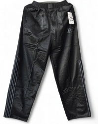 Спортивные штаны мужские БАТАЛ (черный) оптом 07162985 S7-55