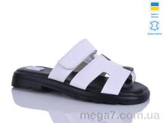 Шлепки, Sali оптом 8-2 білий к.