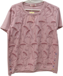 Футболки женские БАТАЛ оптом 28410657 8837-145