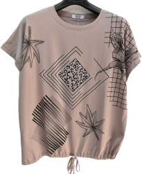 Футболки жіночі БАТАЛ оптом 