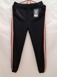 Спортивные штаны женские ПОЛУБАТАЛ (black) оптом 98736251 11-8