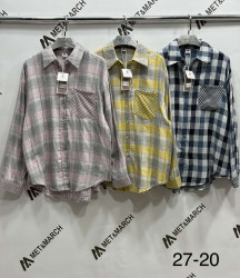 Рубашки женские оптом 20513846 27-20-224