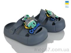 Кроксы, Golden Lion оптом 337 сірий
