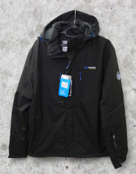 Куртки демисезонные мужские AUDSA БАТАЛ (черный) оптом 28413057 VA23090-6-120