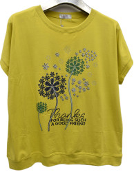 Футболки женские БАТАЛ оптом 18274956 714-93