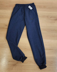 Спортивные штаны подростковые (синий) оптом 74215986 01-4