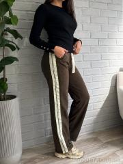 Спортивные брюки, Margo оптом 691 шоколад