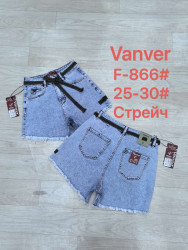 Шорты джинсовые женские VANVER оптом 83192547 F-866-8