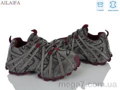 Кроссовки, Ailaifa оптом 8811 grey