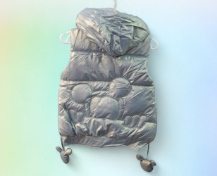 Жилетки подростковые (серый) оптом 79540816 11-137