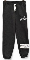 Спортивные штаны подростковые (графит) оптом 71369254 02-34