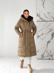 Куртки зимние двухсторонние женские оптом 04728135 8321-54