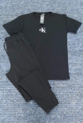 Спортивные штаны мужские (черный) оптом Турция 36870219 03-20