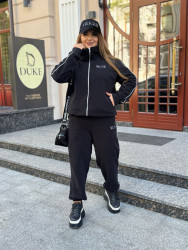 Спортивные костюмы женские на флисе оптом 03684219 807-30