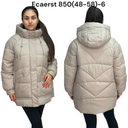 Куртки зимние женские БАТАЛ оптом 41653890 850-47