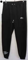 Спортивные штаны мужские (black) оптом 83942076 01-2