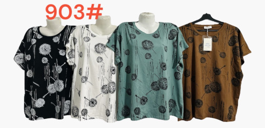 Футболки женские БАТАЛ оптом 85219764 903-107