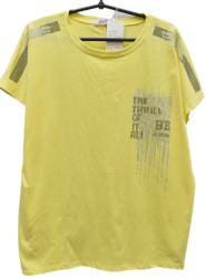 Футболки женские БАТАЛ оптом 85073214 25-192