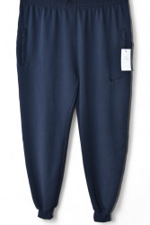 Спортивные штаны мужские БАТАЛ (темно-синий) оптом Турция 36091758 001-36