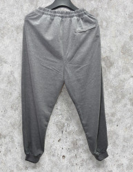 Спортивні штани чоловічі БАТАЛ (сірий) оптом  