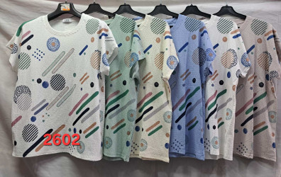 Футболки женские БАТАЛ оптом 60398124 2602-88