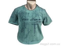 Футболка, TurkishBrend оптом 9845 мята