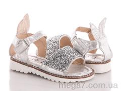 Босоножки, Clibee-Apawwa оптом Світ взуття	 89115B silvery