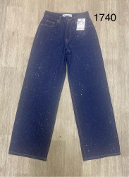 Джинсы женские (ТРУБЫ) оптом 90857132 1740-44