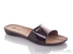 Шлепки, DeMur оптом W26-7145 black
