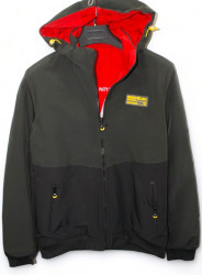 Куртки мужские KADENGQI (khaki-black) оптом M7 24970563 EM23003 -37