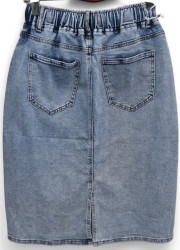 Юбки джинсові жіночі DKNSEL БАТАЛ оптом