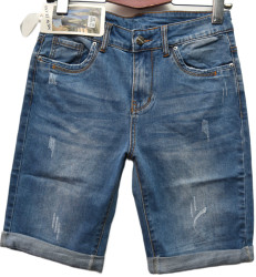 Шорты джинсовые женские ПОЛУБАТАЛ оптом 20481657 3015-75