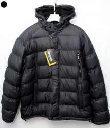 Куртки зимние мужские WOLFTRIBE БАТАЛ на меху оптом QQN 34092765 B16-45
