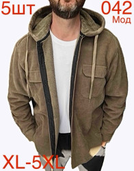 Рубашки на меху БАТАЛ мужские оптом 49120386 042-50