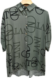 Рубашки женские БАТАЛ оптом 80149372 26944-89