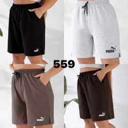 Шорты женские БАТАЛ (мокко) оптом 69154873 559-101