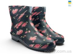 Резиновая обувь, Rai shoes оптом Троянда чорний