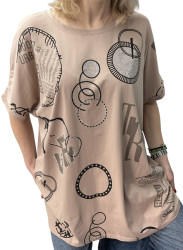 Футболки женские БАТАЛ оптом 92867451 26014-86