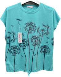 Футболки женские БАТАЛ оптом 40321758 1801-241