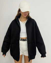 Спортивные кофты женские на флисе оптом 07429538 7068-67