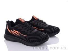 Кроссовки, LQD оптом M201 black-orange