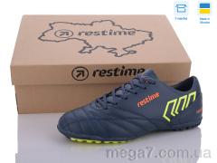 Футбольная обувь, Restime оптом Restime DWB24128-1 navy-lime